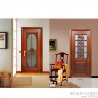 定制隔声卧室门 简约玻璃木门 烤漆门复合实木手动平开门